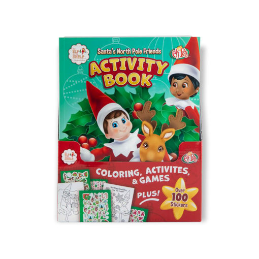 Picture of ELF ON THE SHELF - SANTA’S NORTH POLE FRIENDS ACTIVITY BOOK